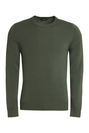 Merino wool crew-neck sweater-0